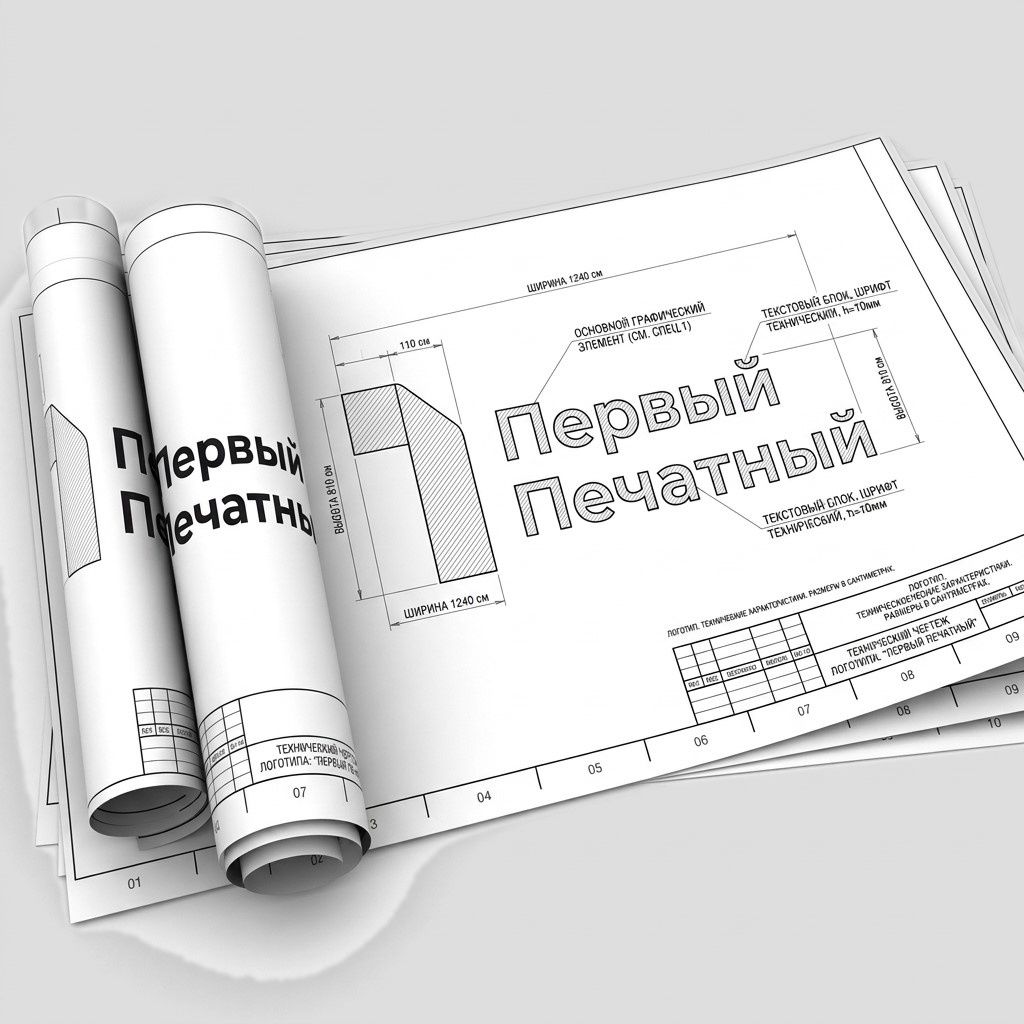 Печать чертежей